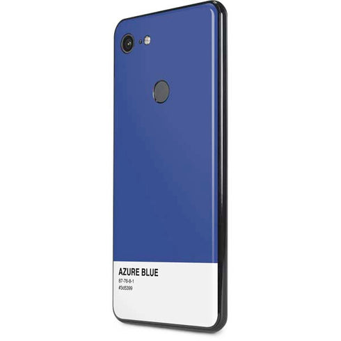Azure Blue Google Pixel 3 XL Skin